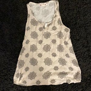 Hippie Rose L Floral Tank